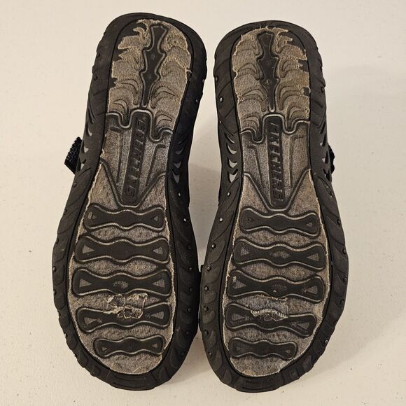 Skechers Women’s Outdoor Lifestyle‎ Sandals Black/multicolor slip on Size 11 - Picture 8 of 11